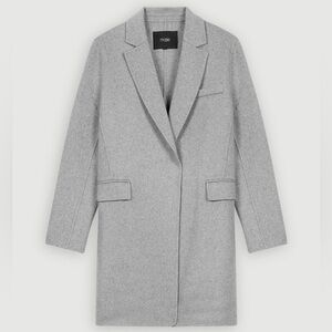 Maje Women's Double face cropped Coat